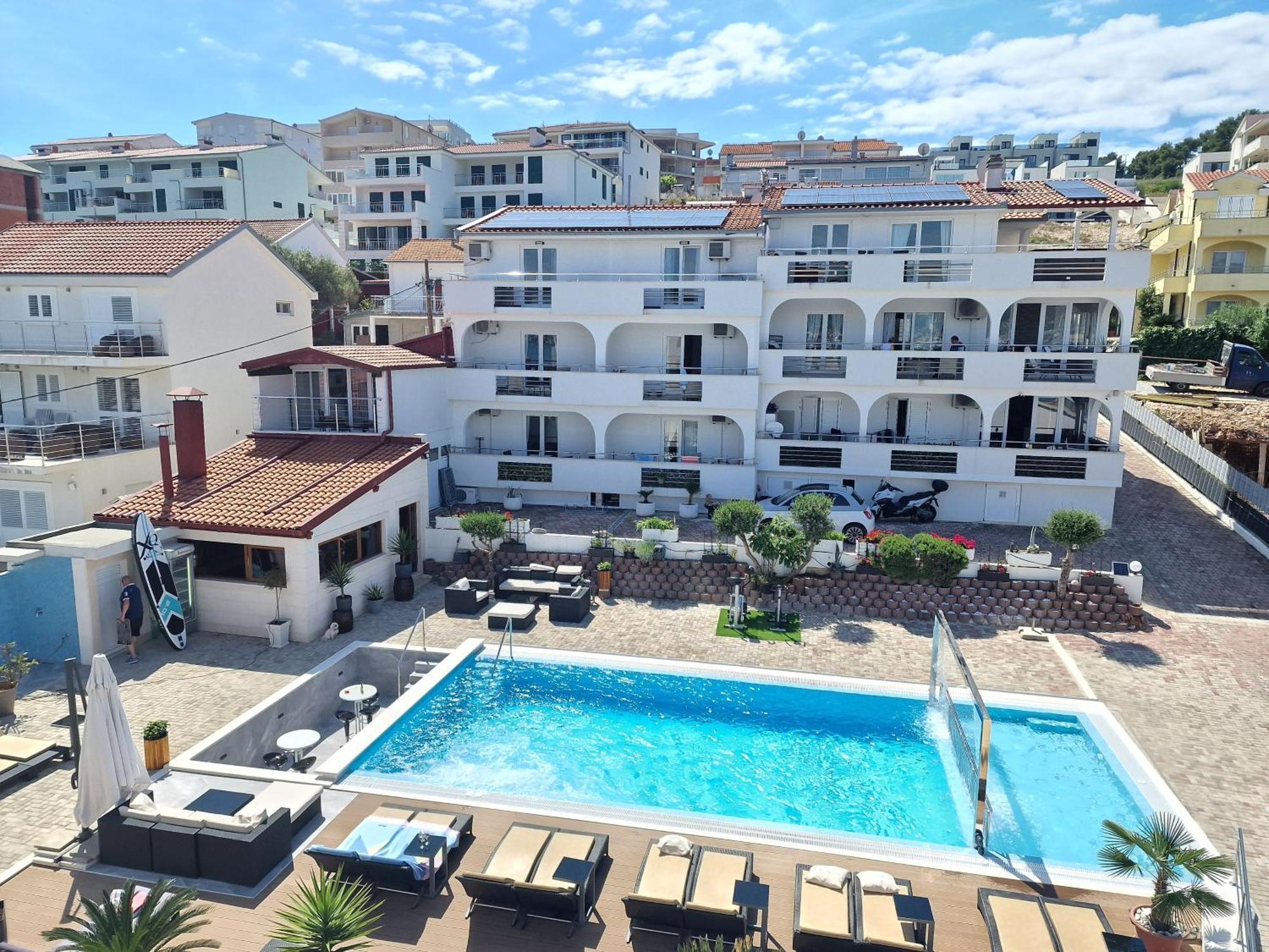 Luxury Apartments Silva With Sea View Okrug Gornji Exterior photo